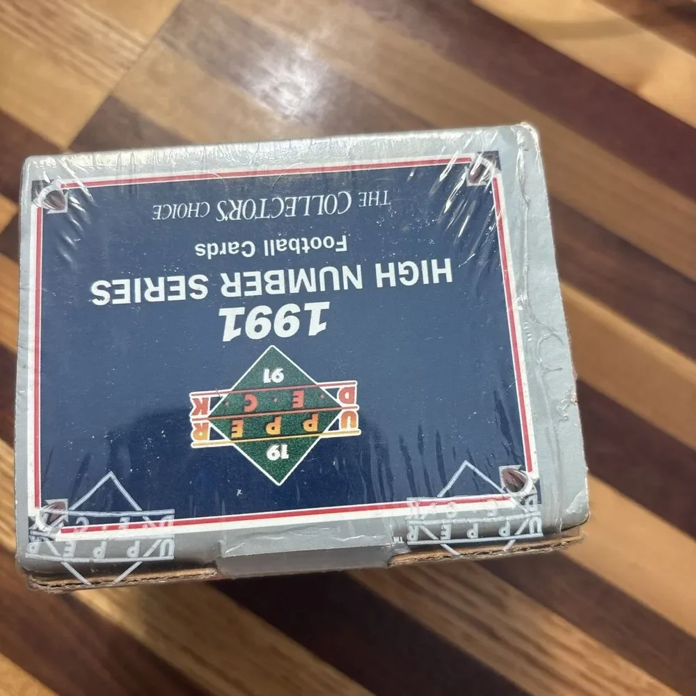 Upper Deck 1991 NFL Football High Number Series Sealed Box 200 Cards
